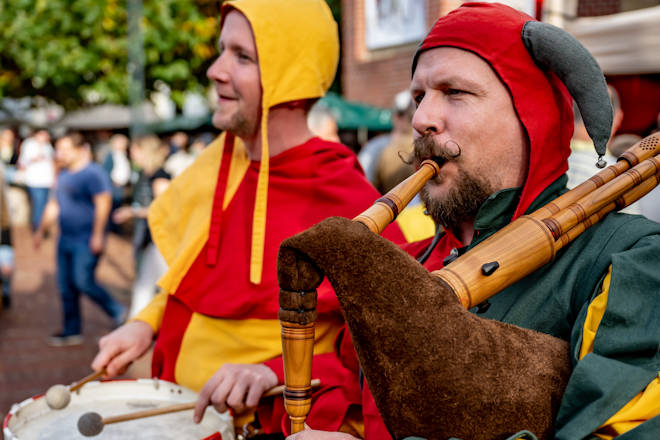 Impressionen vom Historischen Hansefest in Wesel