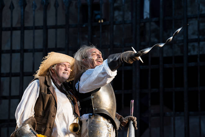Impressionen von den Schlossfestspielen in Heidelberg (Broadway-Musical »Der Mann von La Mancha«)
